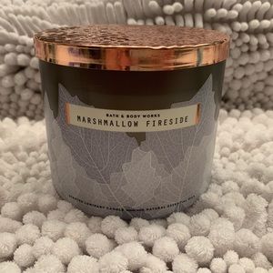 MARSHMALLOW FIRESIDE 🔥 3 Wick Candle Bath & Body Works